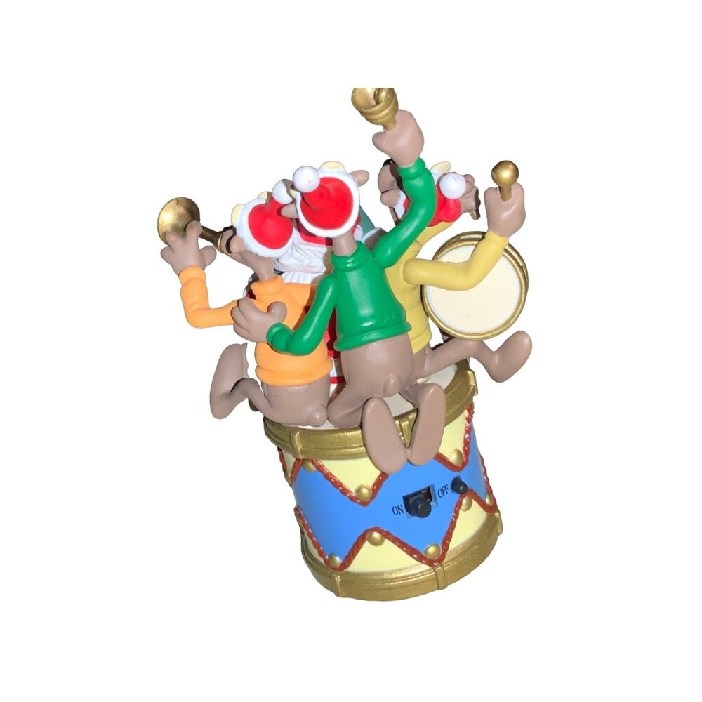 Hallmark Keepsake Ornament  Kris’s and the Kringle Santa and Reindeer - Picture 7 of 14